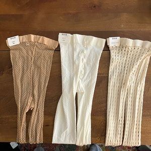 Wolford 3pack tights size Med NWT